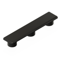 MODULAR SOLUTIONS POLYAMIDE PART END CAP 90MM X 18.5MM BLACK